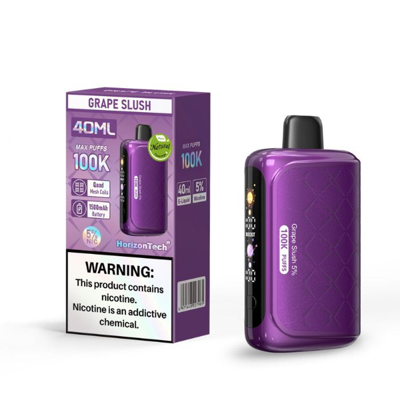 HorizonTech 100K Vape grape only vapez
