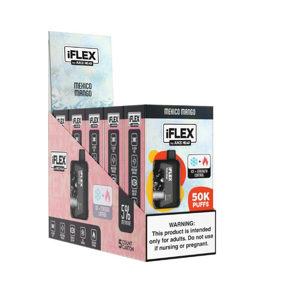 Juice Head iFlex 50K Vape mexcio only vapez