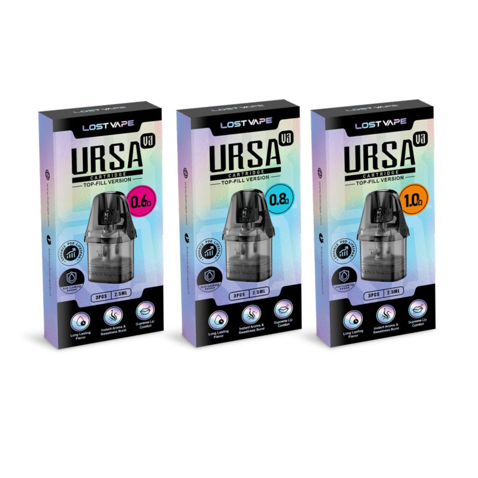 Lost Vape Ursa V3 Replacement Pod all