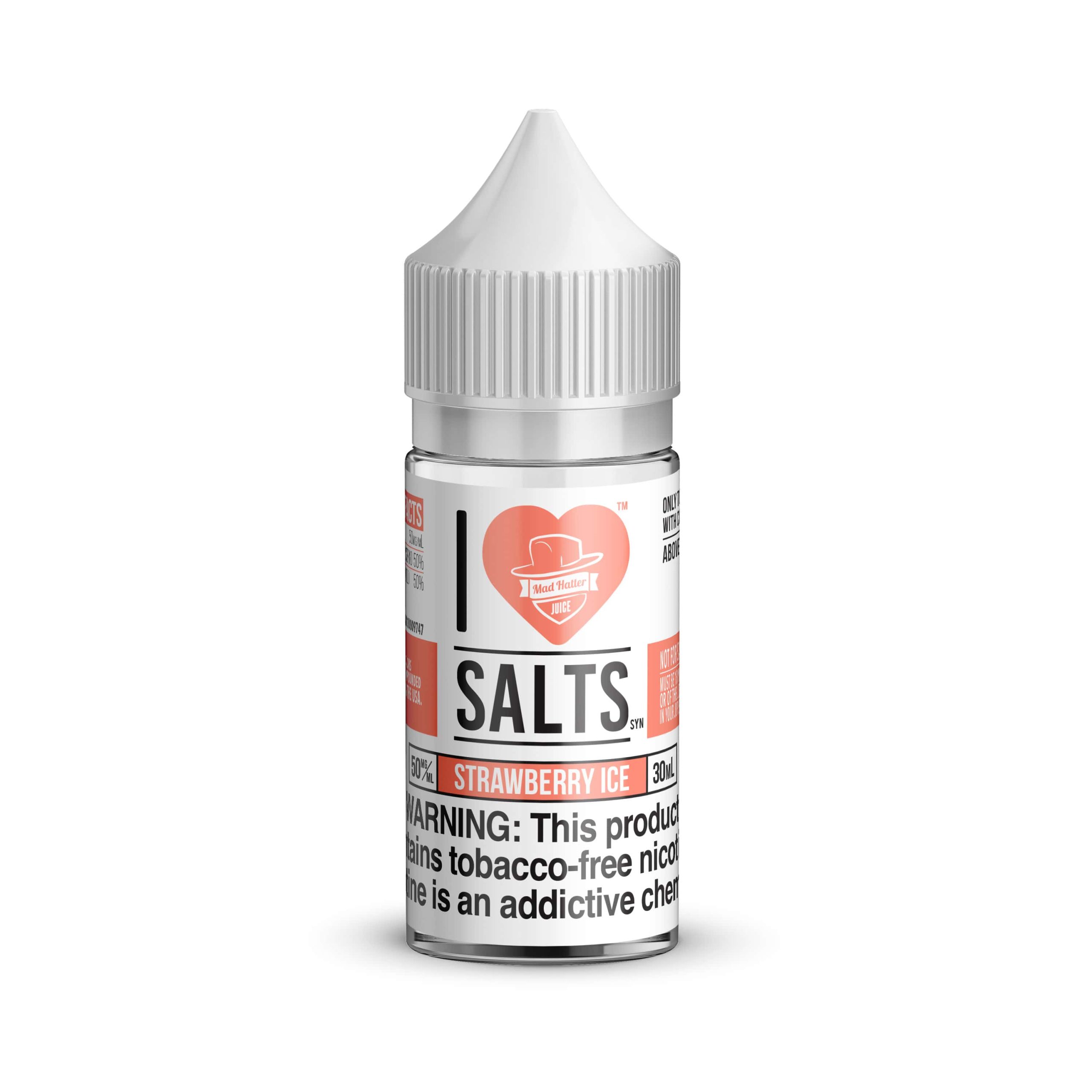 I Love Salts Nicotine Salts ice strawberry only vapez