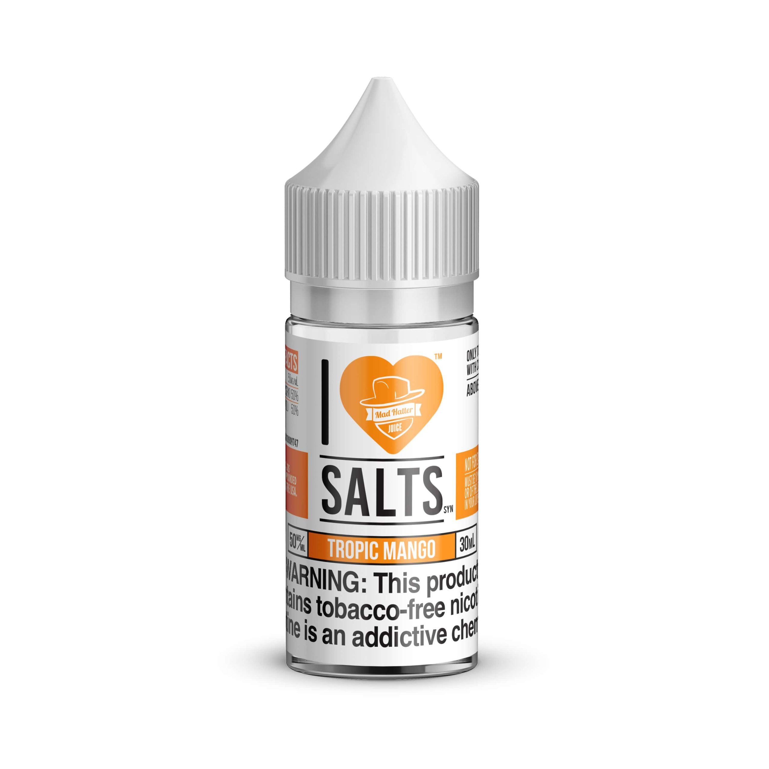 I Love Salts Nicotine Salts mango only vapez
