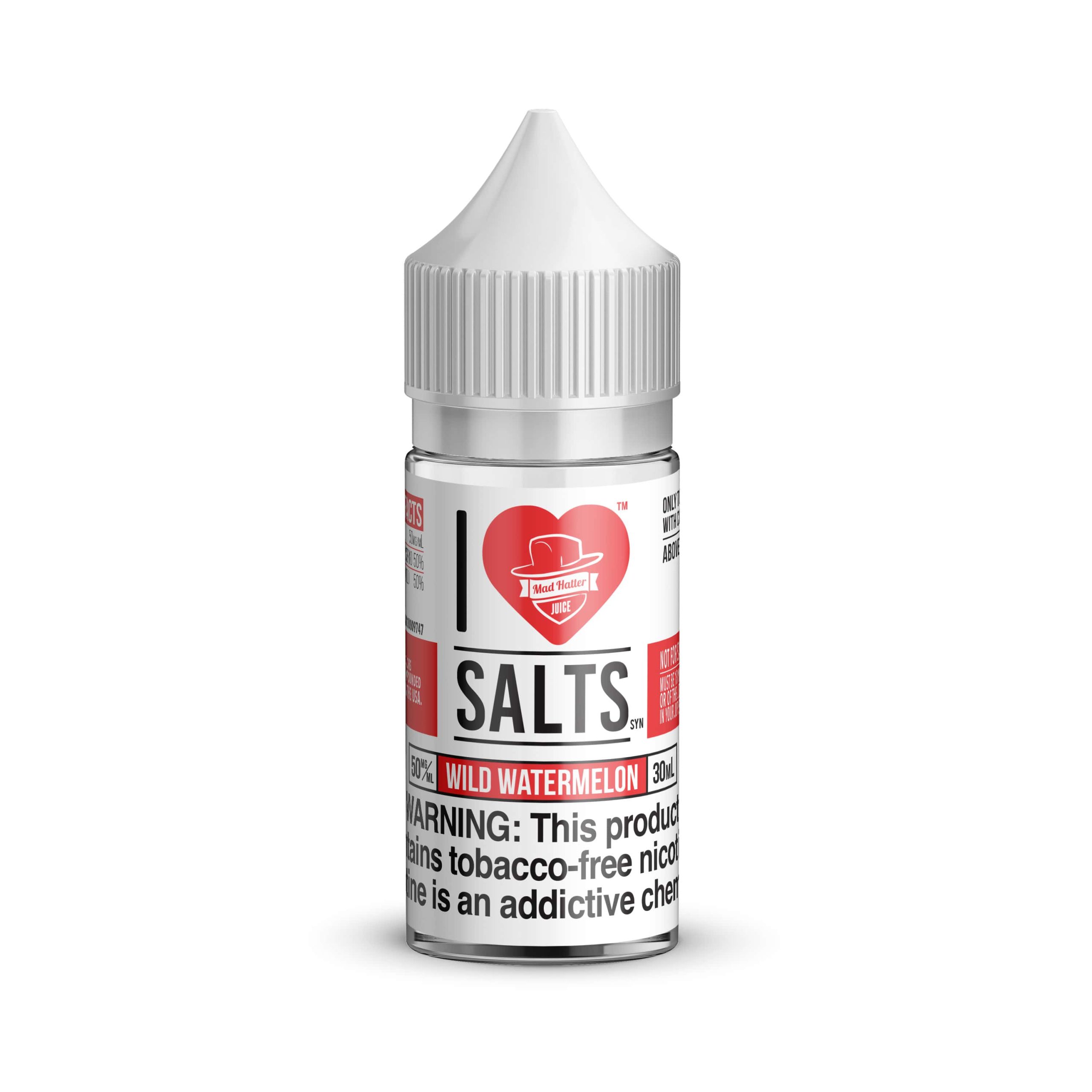 I Love Salts Nicotine Salts watermelon only vapez