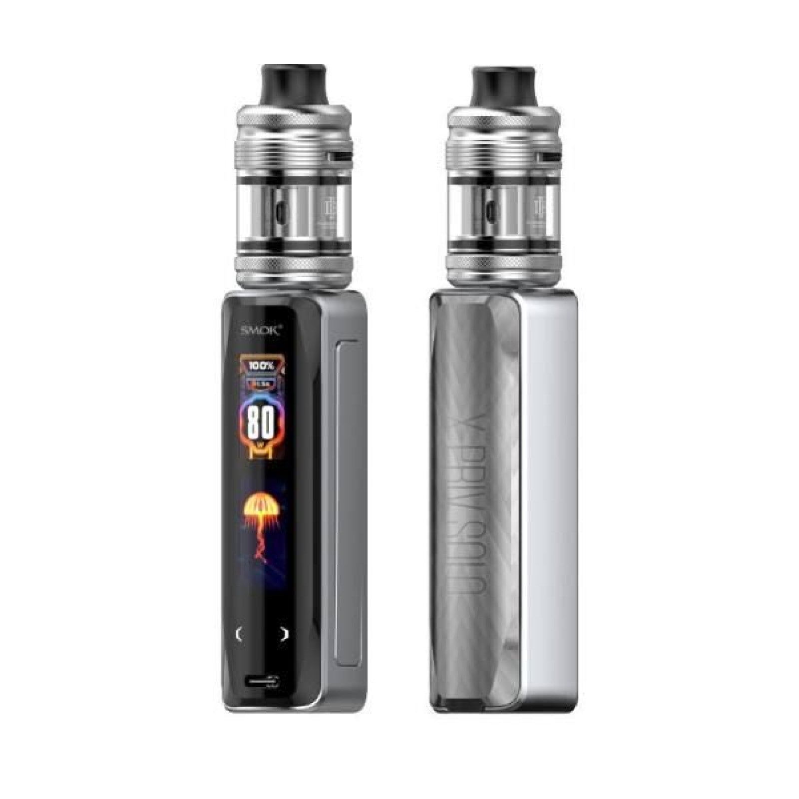 SMOK X-Priv Solo Vape Kit silver only vapez