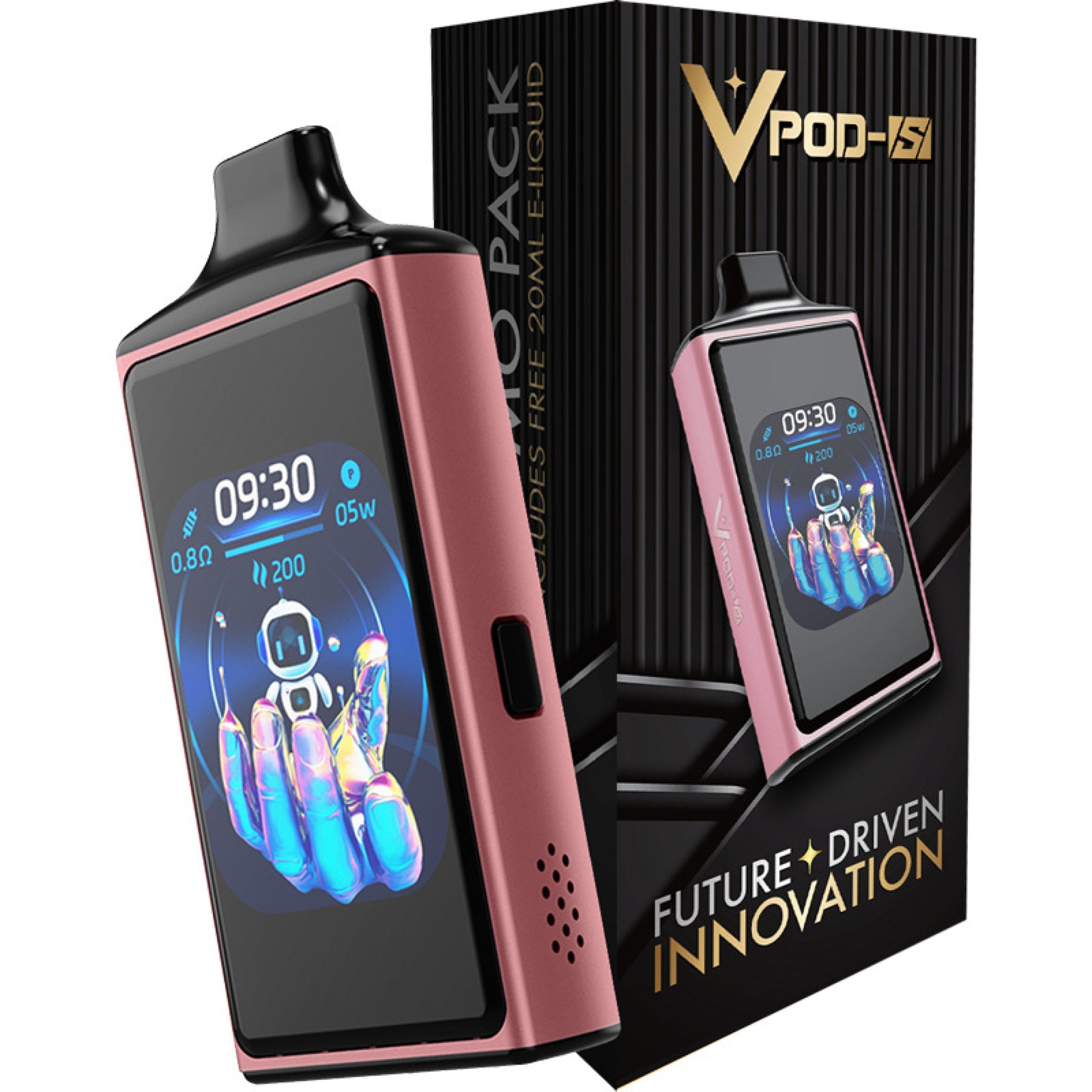 CraftBox V-Pod S Pod System red only vapez